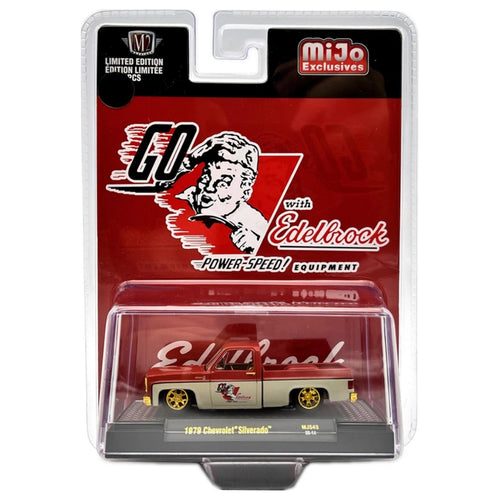 1979 Chevrolet Silverado - Red & White Chase (Yellow Chrome Details, Gold Interior)