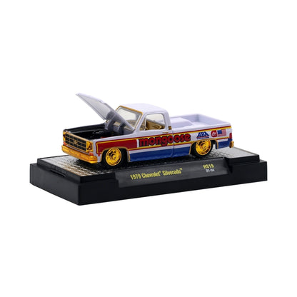 1979 Chevrolet Silverado - White Mongoose Livery / Silver Chrome Details, Brick Red Interior