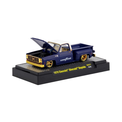 1979 Chevrolet Silverado Stepside Blue (Goodyear Livery)