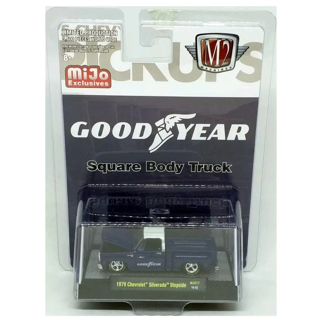 1979 Chevrolet Silverado Stepside Blue (Goodyear Livery)