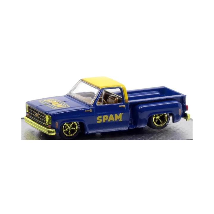 1979 Chevrolet Silverado Stepside Blue & Yellow (SPAM Livery)