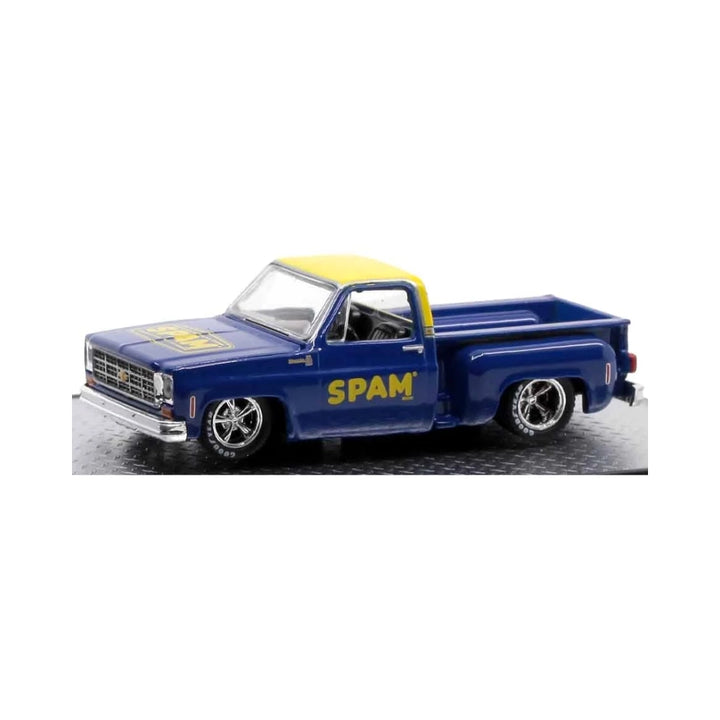 1979 Chevrolet Silverado Stepside Blue & Yellow (SPAM Livery)