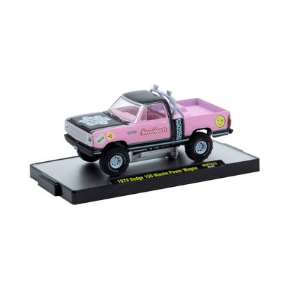 1979 Dodge 150 Macho Power Wagon - Pink & Gray (Sweethearts Candies, Walmart Exclusive, Limited Edition, WMTS22)