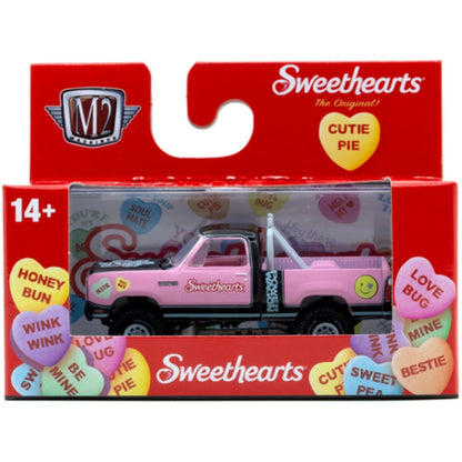 1979 Dodge 150 Macho Power Wagon - Pink & Gray (Sweethearts Candies, Walmart Exclusive, Limited Edition, WMTS22)