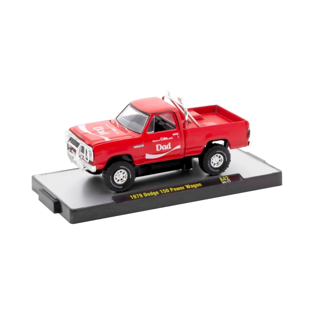 1979 Dodge 150 Power Wagon - Red (Silver Chrome Details, Black Interior, Limited Edition)