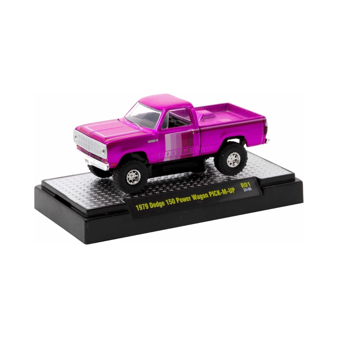 1979 Dodge 150 Power Wagon PICK-M-UP - Pink (Release 01, Walmart Exclusive)