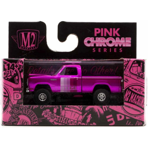 1979 Dodge 150 Power Wagon PICK-M-UP - Pink (Release 01, Walmart Exclusive)