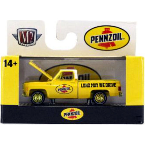 1980 Chevrolet Silverado - Pennzoil Long May We Drive Chase (Yellow Chrome Details, Yellow Interior)