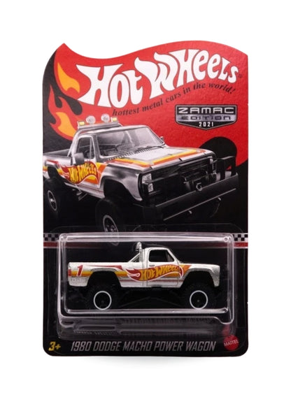Hot Wheels Walmart Exclusive ZAMAC Editions 2021 Dodge 1980 Macho Power Wagon 1:64 – ZAMAC