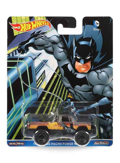 Hot Wheels Pop Culture 2016 DC Comics: Batman & Superman Dodge 1980 Dodge Macho Power Wagon 1:64 – Dark Gray