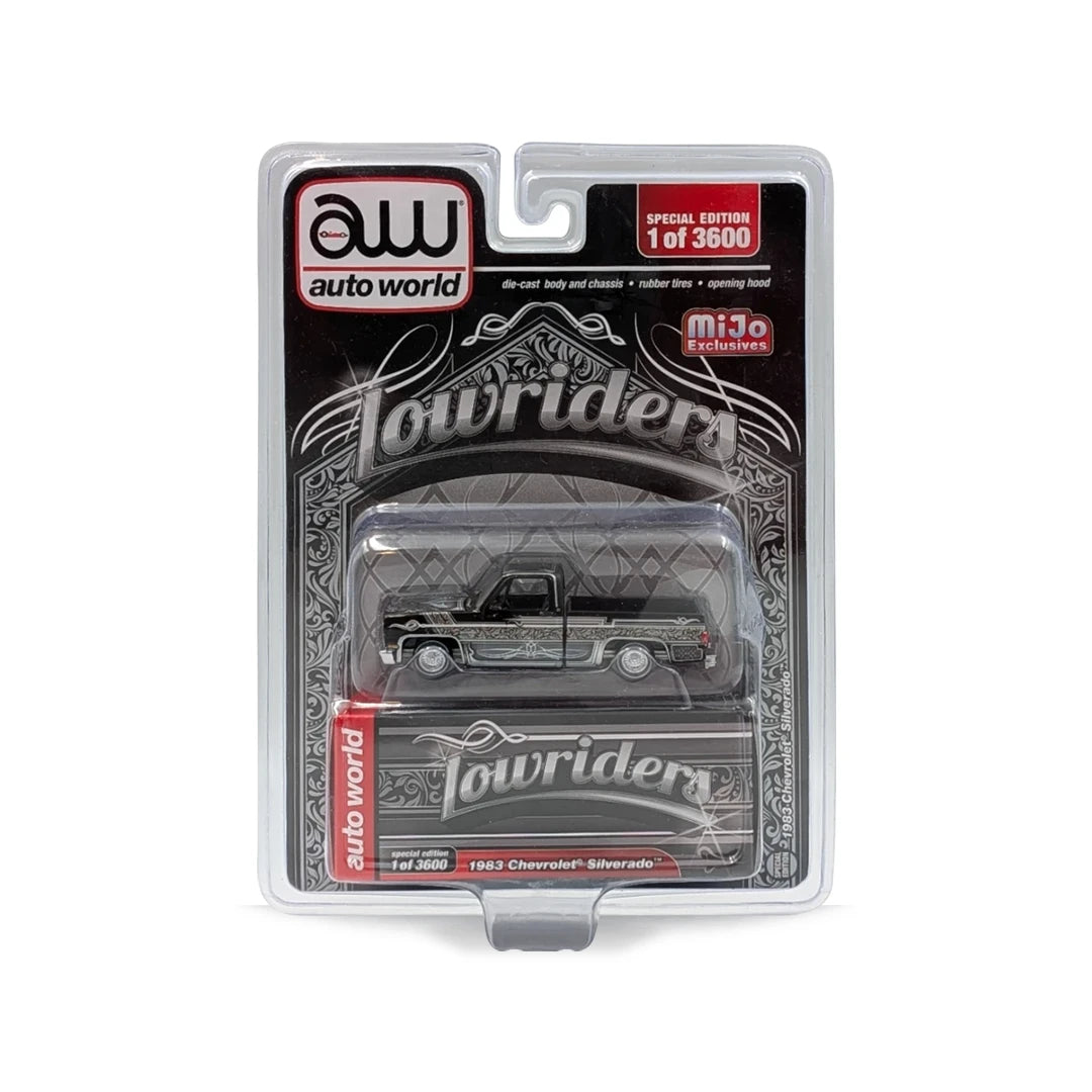 1983 Chevrolet Silverado Black Lowriders MiJo Exclusives