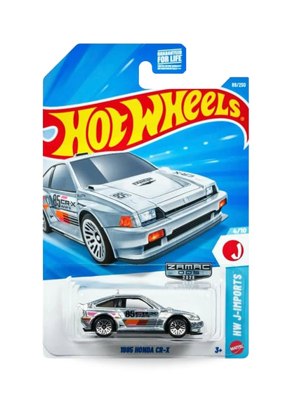 Hot Wheels Walmart Exclusive ZAMAC Editions 2026 Honda 1985 CR-X 1:64 – ZAMAC
