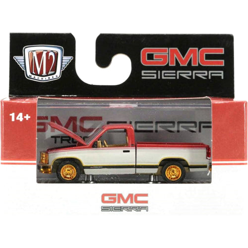 1988 GMC Sierra 1500 - Red & Silver with Yellow Chrome (Chase)