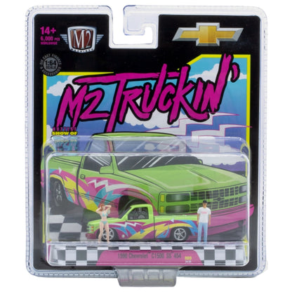1990 Chevrolet C1500 SS 454 - Green & Pink Graphics