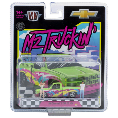 1990 Chevrolet C1500 SS 454 - Green & Pink Graphics