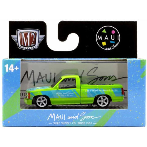 1990 Chevrolet C1500 Silverado - Green & Blue Graphics