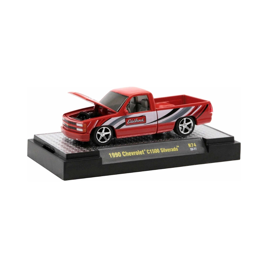 1990 Chevrolet C1500 Silverado - Red & Black (Edelbrock)