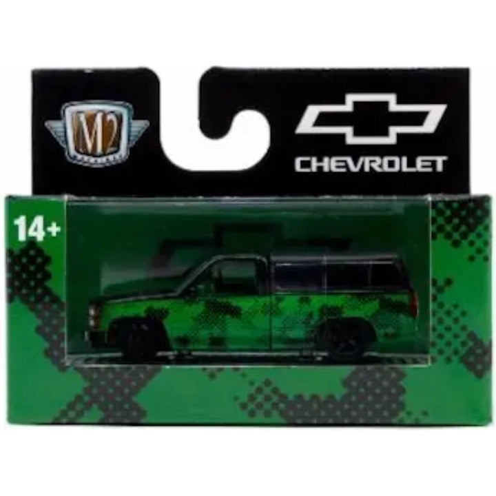 1992 Chevrolet C1500 SS 454 - Black & Green Graphics