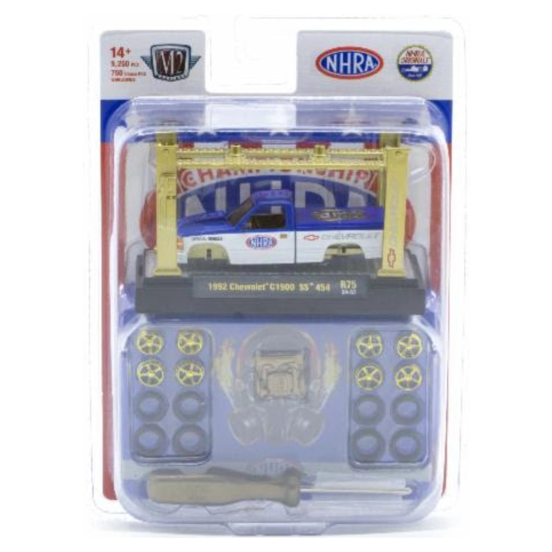 1992 Chevrolet C1500 SS 454 - Blue & White with Yellow Chrome (Chase)