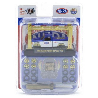 1992 Chevrolet C1500 SS 454 - Blue & White with Yellow Chrome (Chase)
