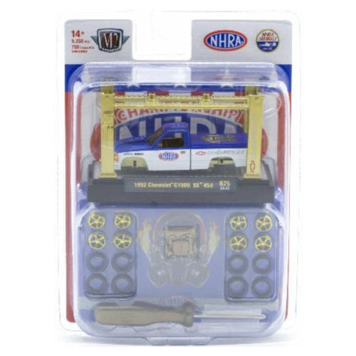 1992 Chevrolet C1500 SS 454 - Blue & White with Yellow Chrome (Chase)