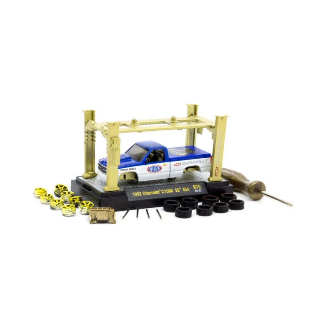 1992 Chevrolet C1500 SS 454 - Blue & White with Yellow Chrome (Chase)