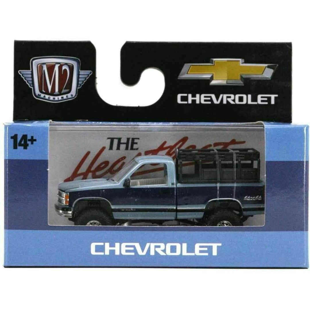 1993 Chevrolet Silverado 1500 4X4 - Blue/White (Opening Hood)