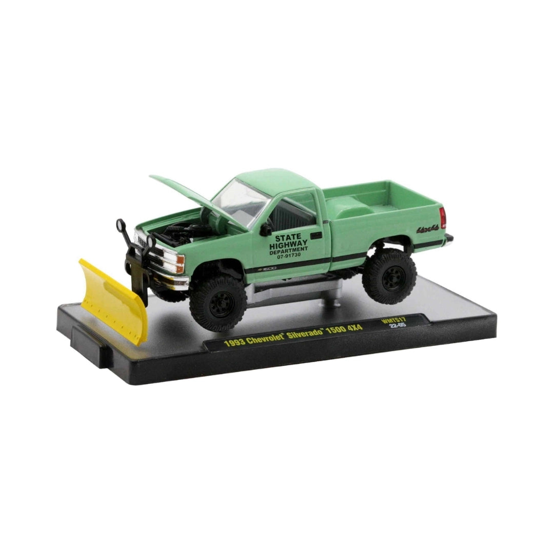 1993 Chevrolet Silverado 1500 4X4 - Light Green (Snow Plow)