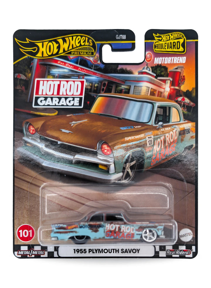 Hot Wheels 1955 Plymouth Savoy 1:64 – Matte Teal
