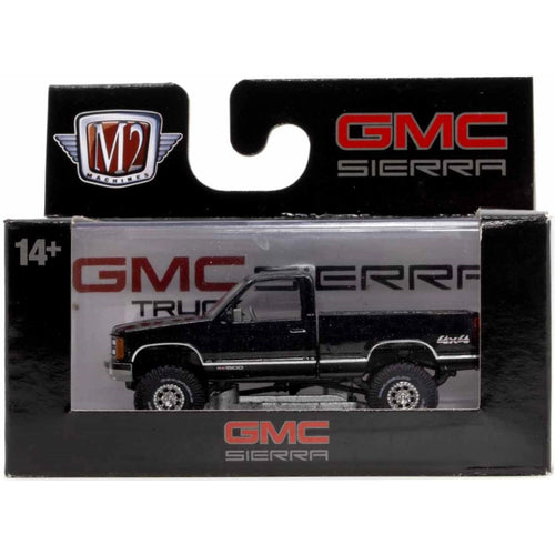 1998 GMC Sierra 1500 4X4 - Black (Silver Rims)