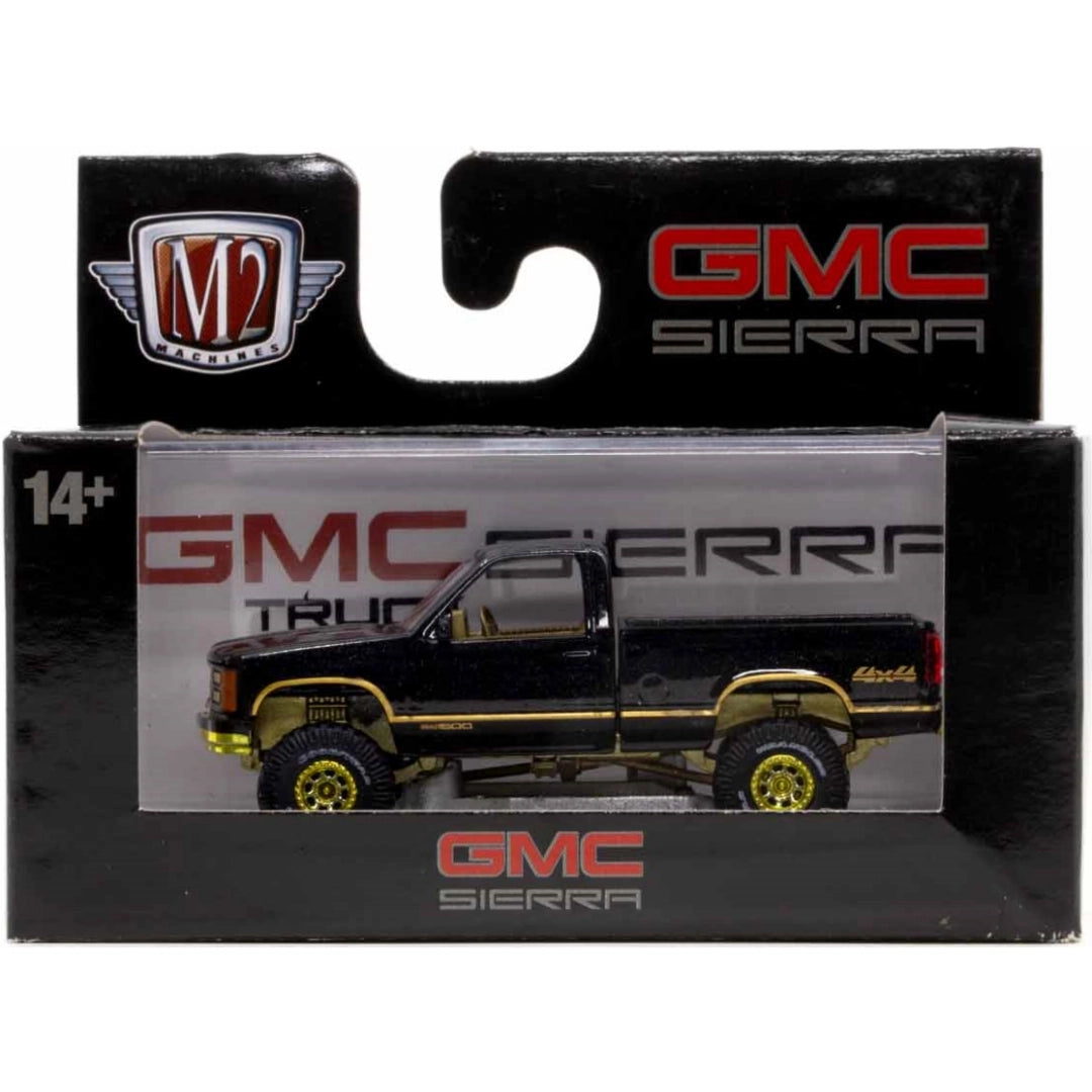 1998 GMC Sierra 1500 4X4 - Black (Yellow Rims, Chase)