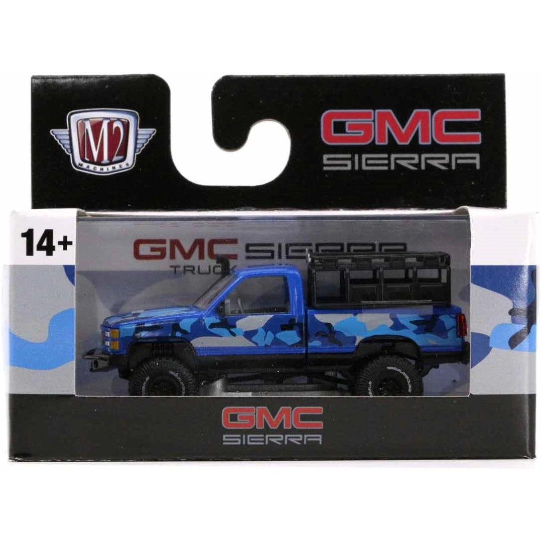 1998 GMC Sierra 1500 4X4 - Blue Camo (Black Rims)