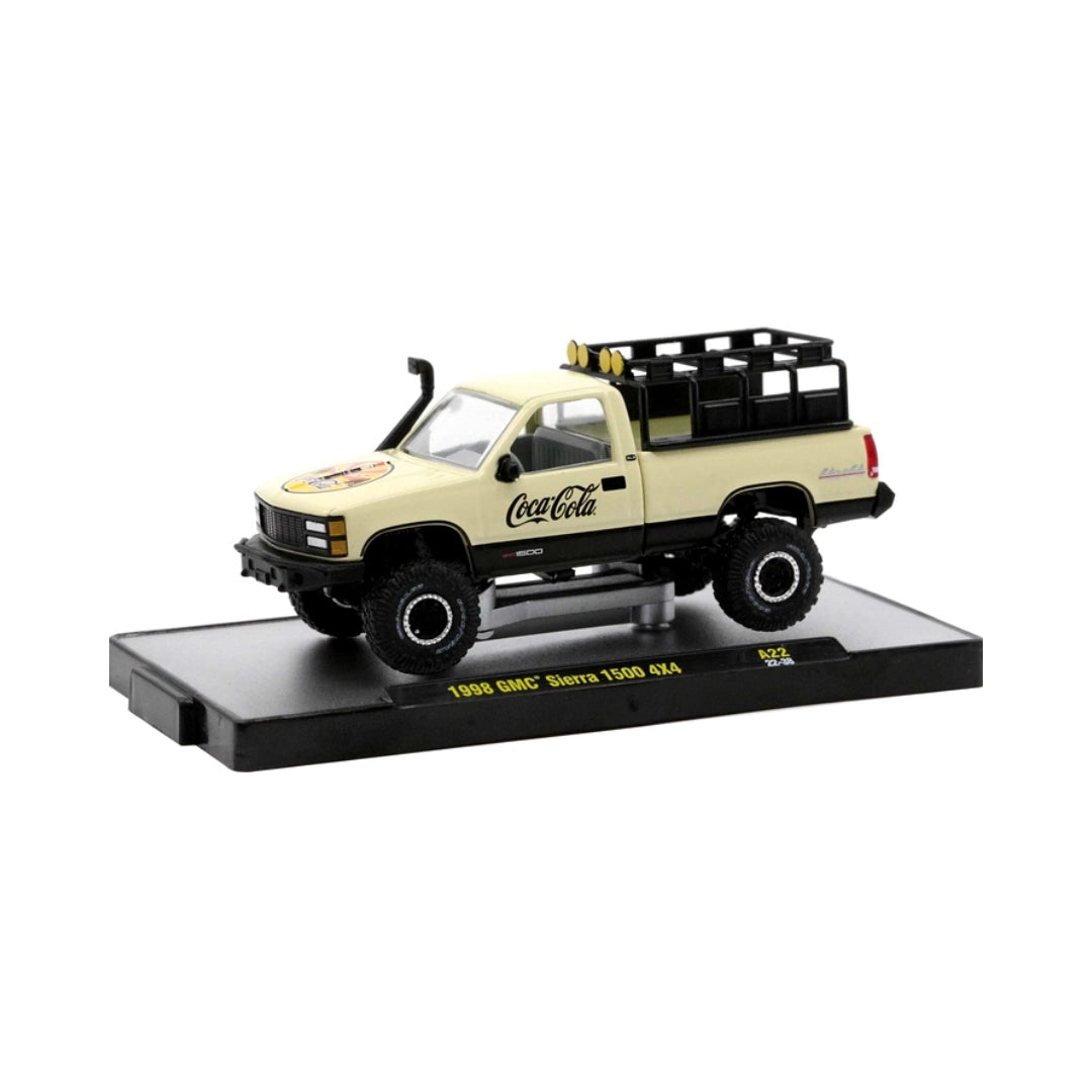 1998 GMC Sierra 1500 4X4 - Cream/Black (Coca-Cola, Base)