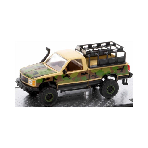 1998 GMC Sierra 1500 4X4 - Tan/Camo (Black Rims)