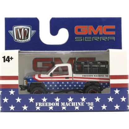 1998 GMC Sierra 1500 4X4 - USA Livery (Red Rims, Chase)