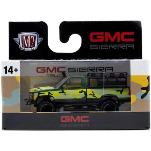 1998 GMC Sierra Grande 1500 4X4 - Green/Camo (Black Rims)