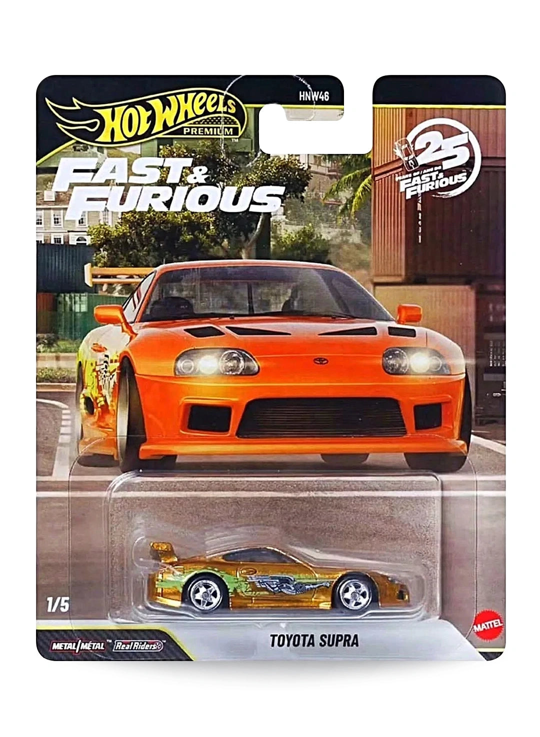 Hot Wheels Fast & Furious Premium Series Mix 4 2026 Toyota Supra 1:64 – Spectraflame Orange Chase