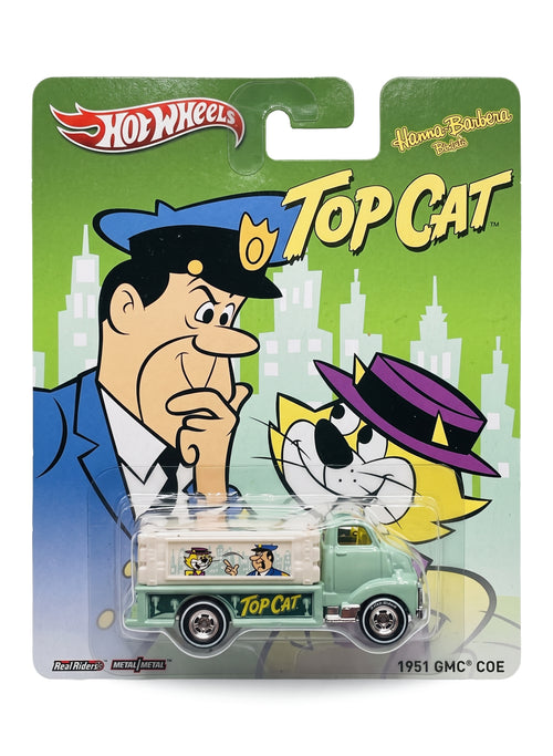 Hot Wheels Pop Culture 2013 Hanna-Barbera GMC 1951 GMC COE 1:64 – Mint Green