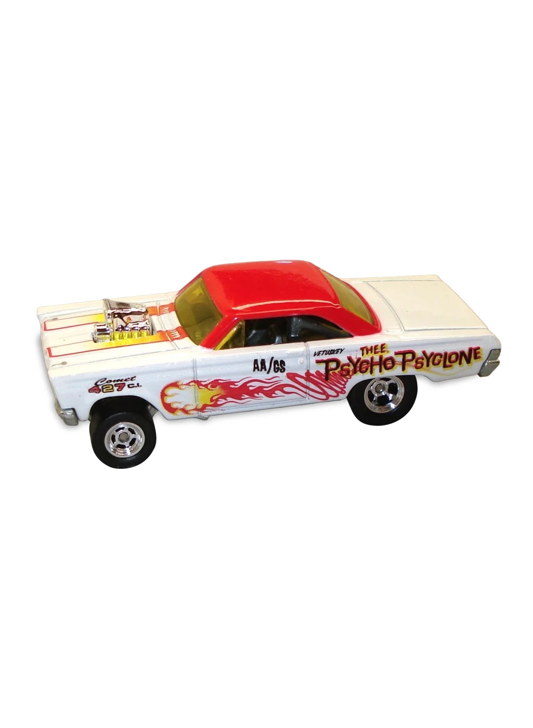 Hot Wheels Ford Garage 2011 Mercury '65 Mercury Comet Cyclone 1:64 – Metalflake Gray