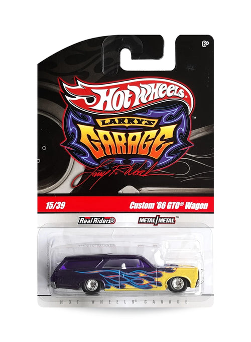 Hot Wheels Garage 2010 Pontiac Custom '66 GTO Wagon 1:64 – Metalflake Purple
