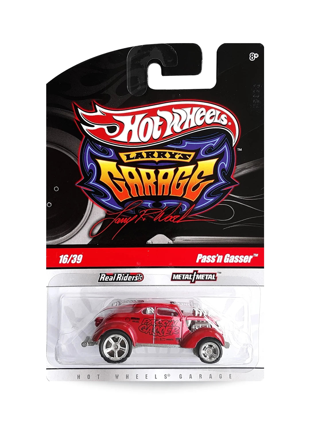 Hot Wheels Garage 2010 Pass'n Gasser 1:64 – Metalflake Red