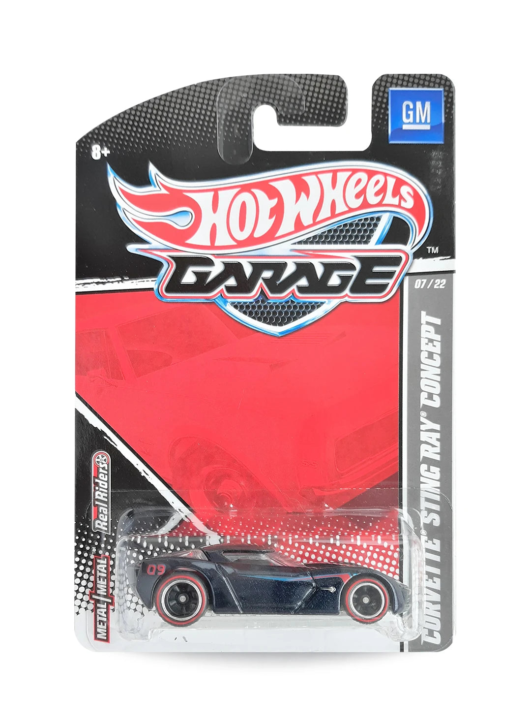 Hot Wheels GM Garage 2011 Chevrolet Corvette Sting Ray Concept 1:64 – Metallic Dark Blue