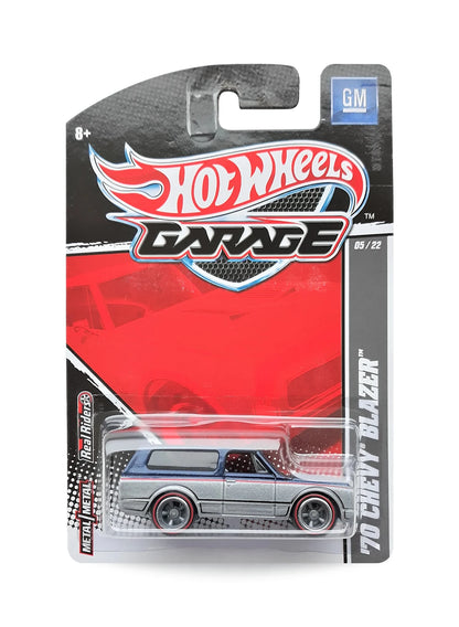 Hot Wheels GM Garage 2011 Chevrolet '70 Chevy Blazer 1:64 – Metallic Silver / Purple