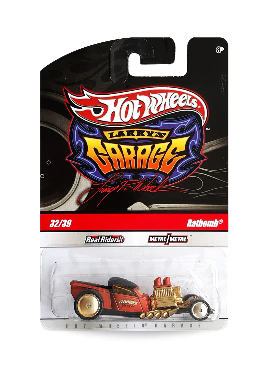 Hot Wheels Garage 2010 Ratbomb 1:64 – Satin Burnt Orange & Black