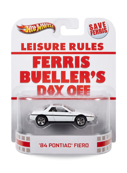 Hot Wheels Retro Entertainment 2013 Mix 3 Pontiac '84 Pontiac Fiero 1:64 – White