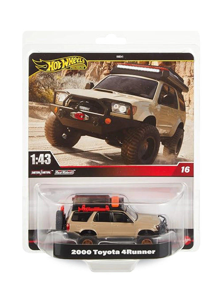 Hot Wheels Premium Singles 1:43 2024 2000 Toyota 4Runner 1:43 – Desert Dune Metallic