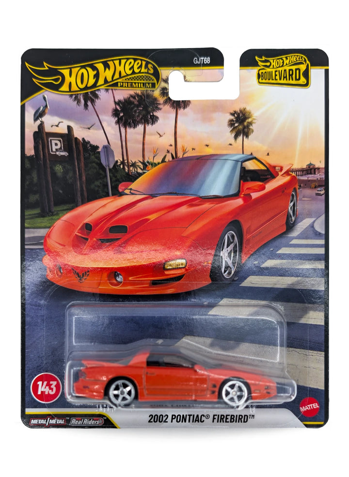 Hot Wheels 2002 Pontiac Firebird 1:64 - Sunset Orange Metallic