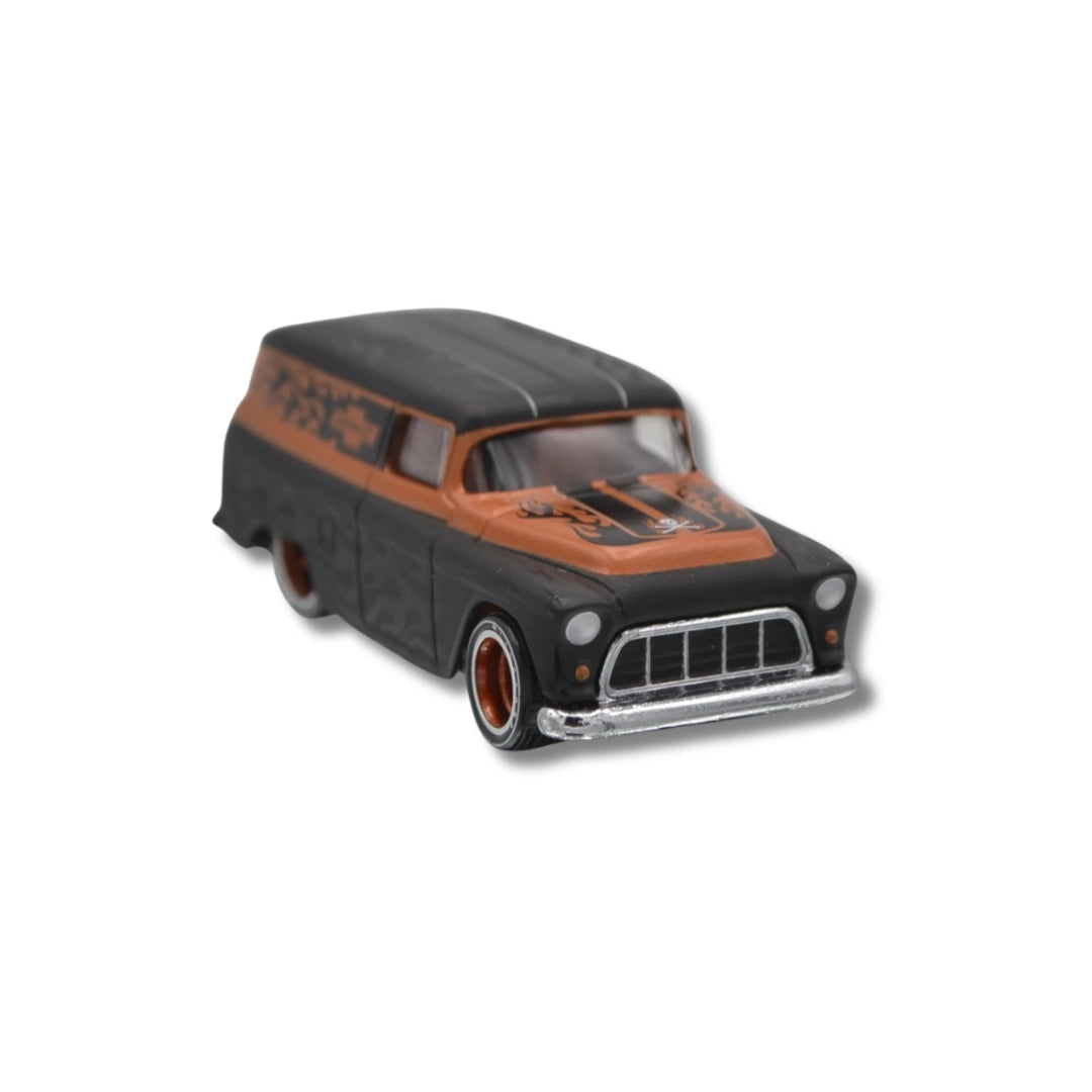 '55 Chevy Panel - Black & Orange