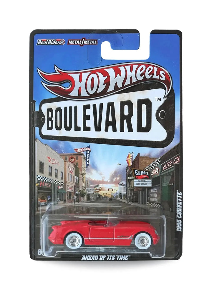 Hot Wheels Boulevard (Pre 2013) – 2012 Chevrolet 1955 Corvette 1:64 - Red