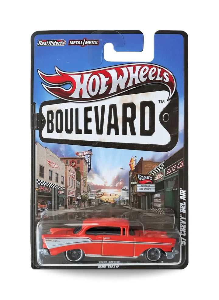 Hot Wheels Boulevard (Pre 2013) – 2012 Chevrolet '57 Chevy Bel Air 1:64 - Pearl Orange